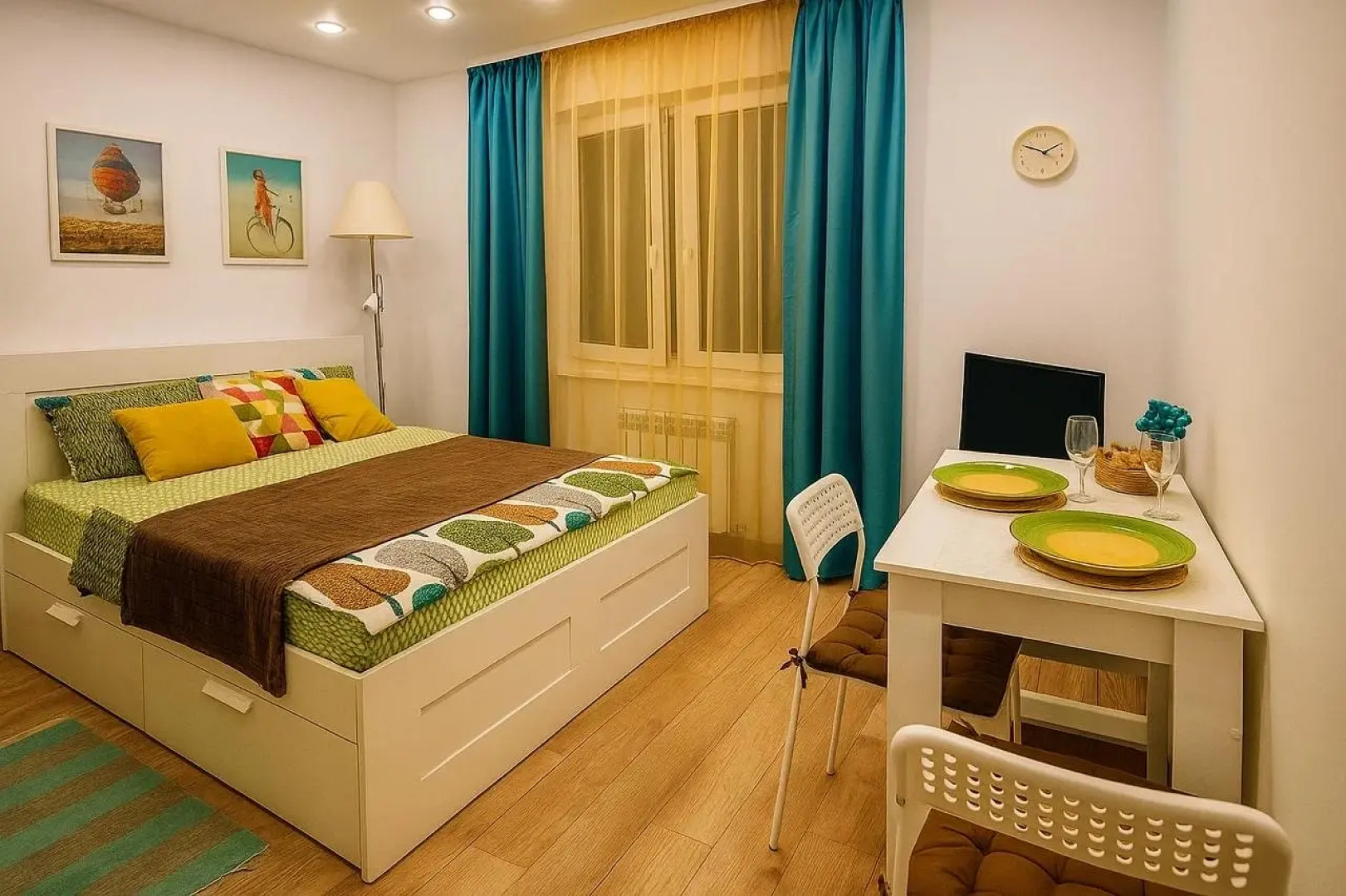 Квартира Уютная студия рядом аэропорт