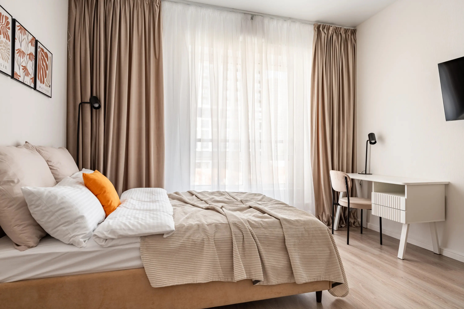 Квартира Дизайнерская студия. 2 этаж. Вид на МГУ