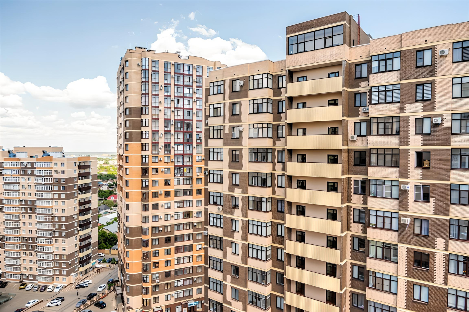 Апартаменты в центре города с видом на парк